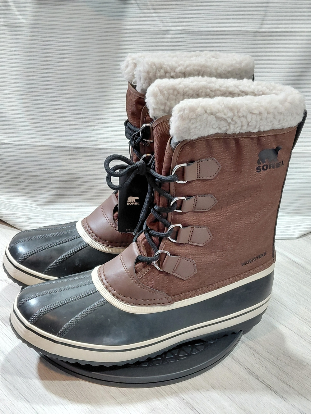 NWT Sorel Mens 1964 Pac Nylon Waterproof Insulated Winter Snow Boots MENS 12